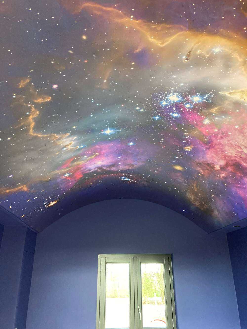 Galaxie dans l'espace