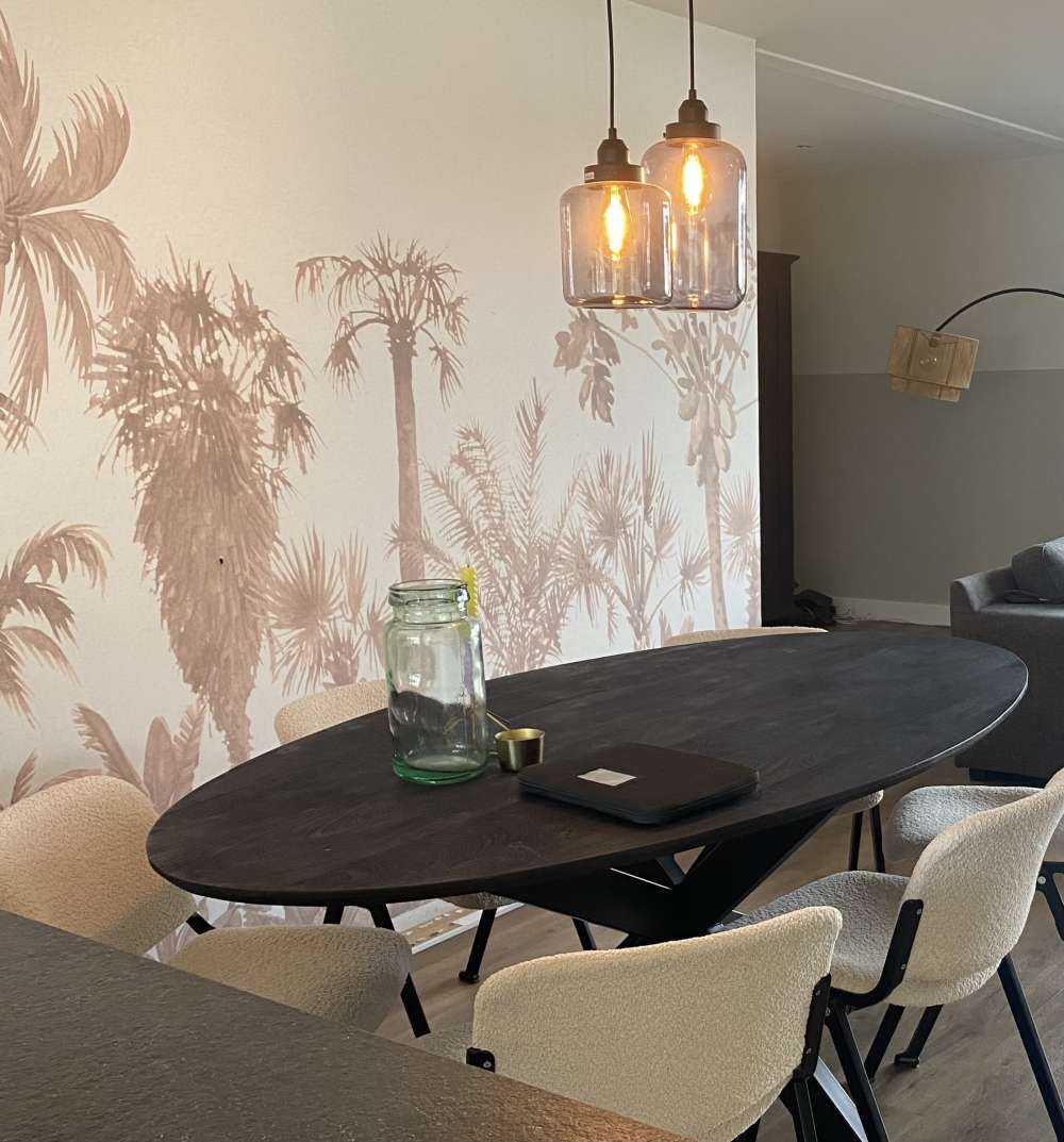 Thème de la jungle en taupe