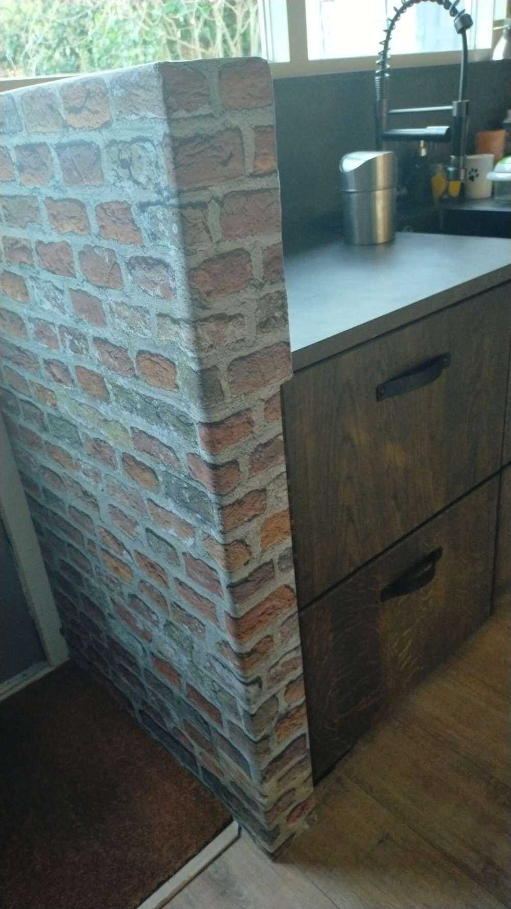 Mur restauré
