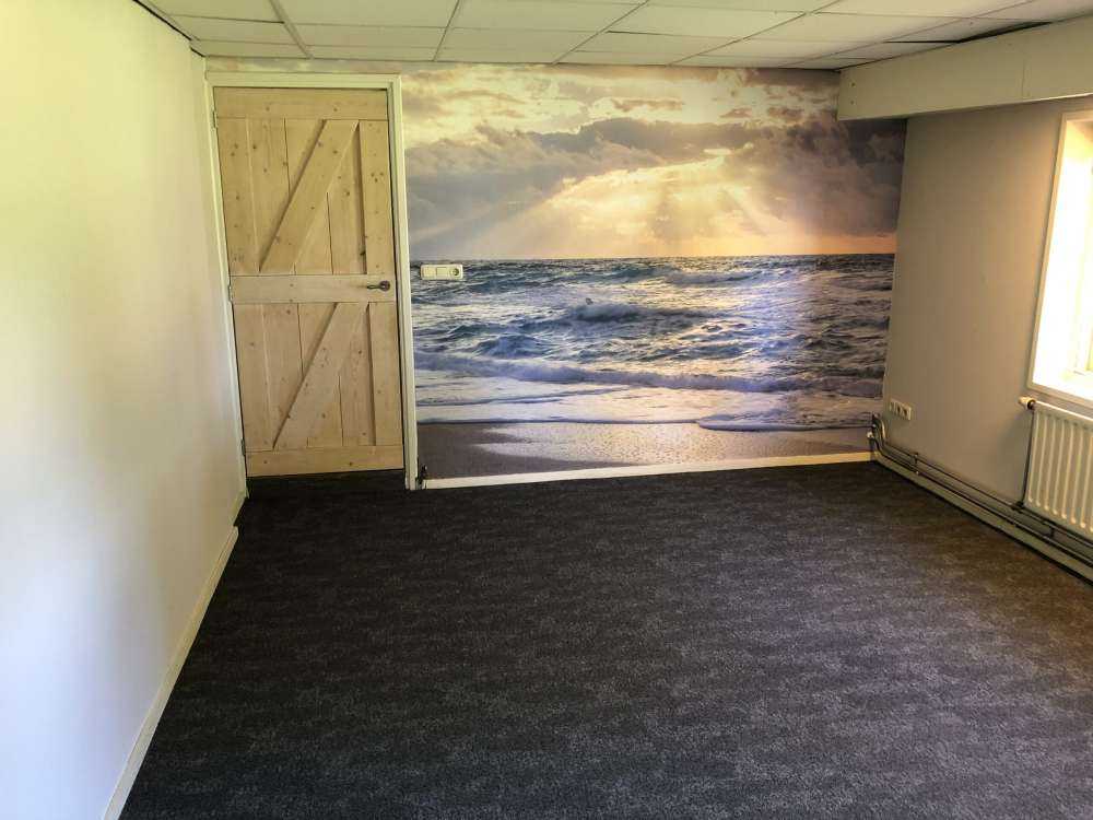 Rayons de soleil au bord de la mer