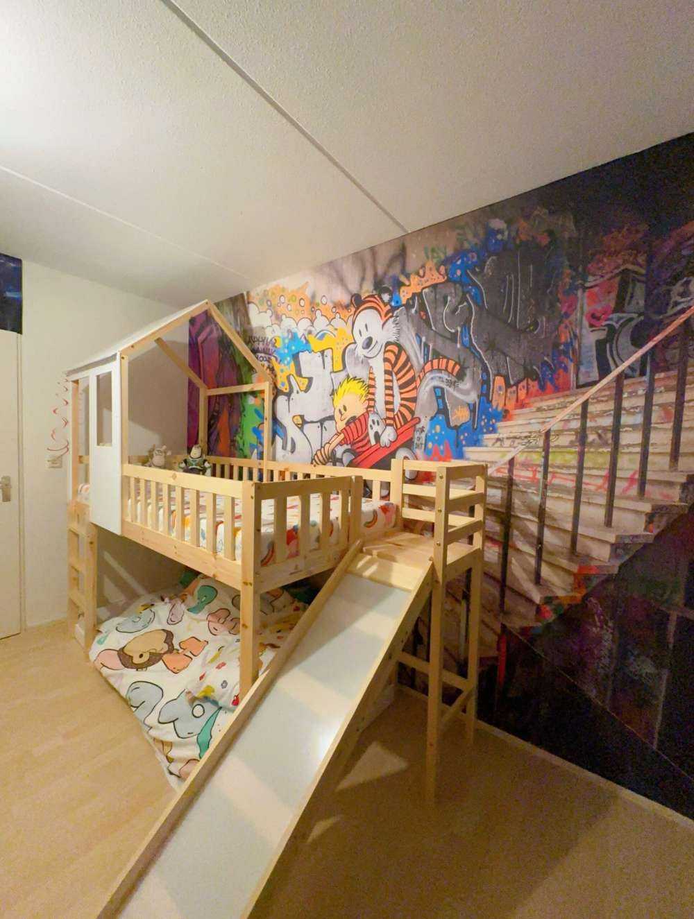Graffiti avec escalier