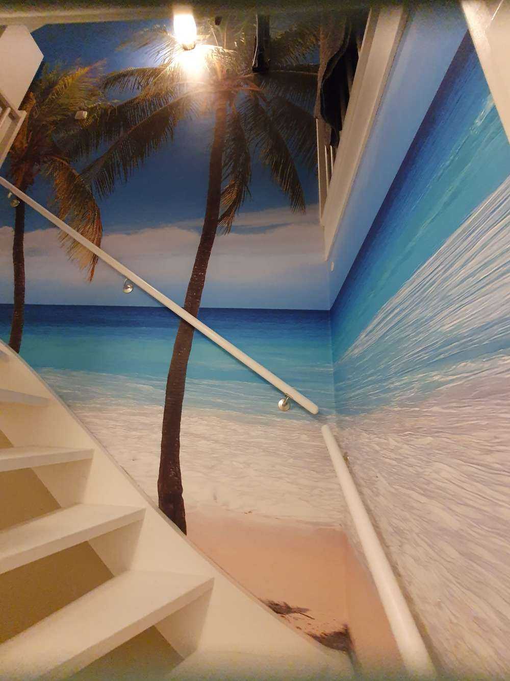 Plage de sable tropicale