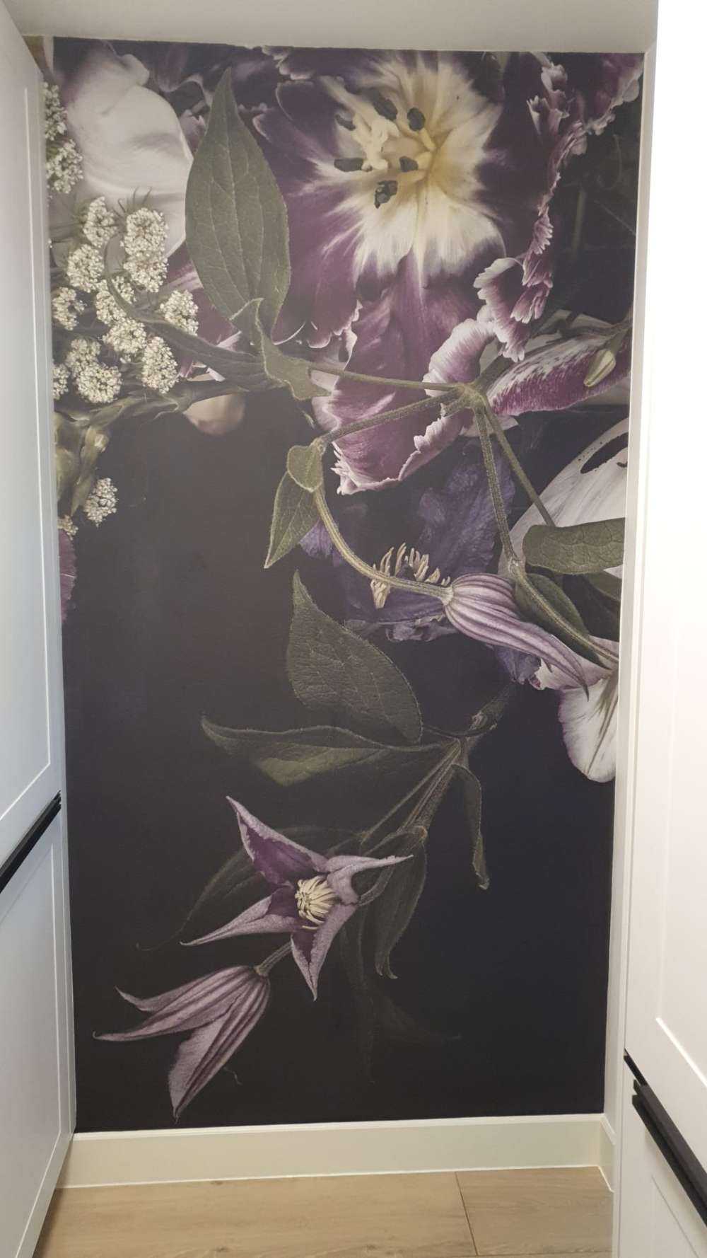 Mur de fleurs