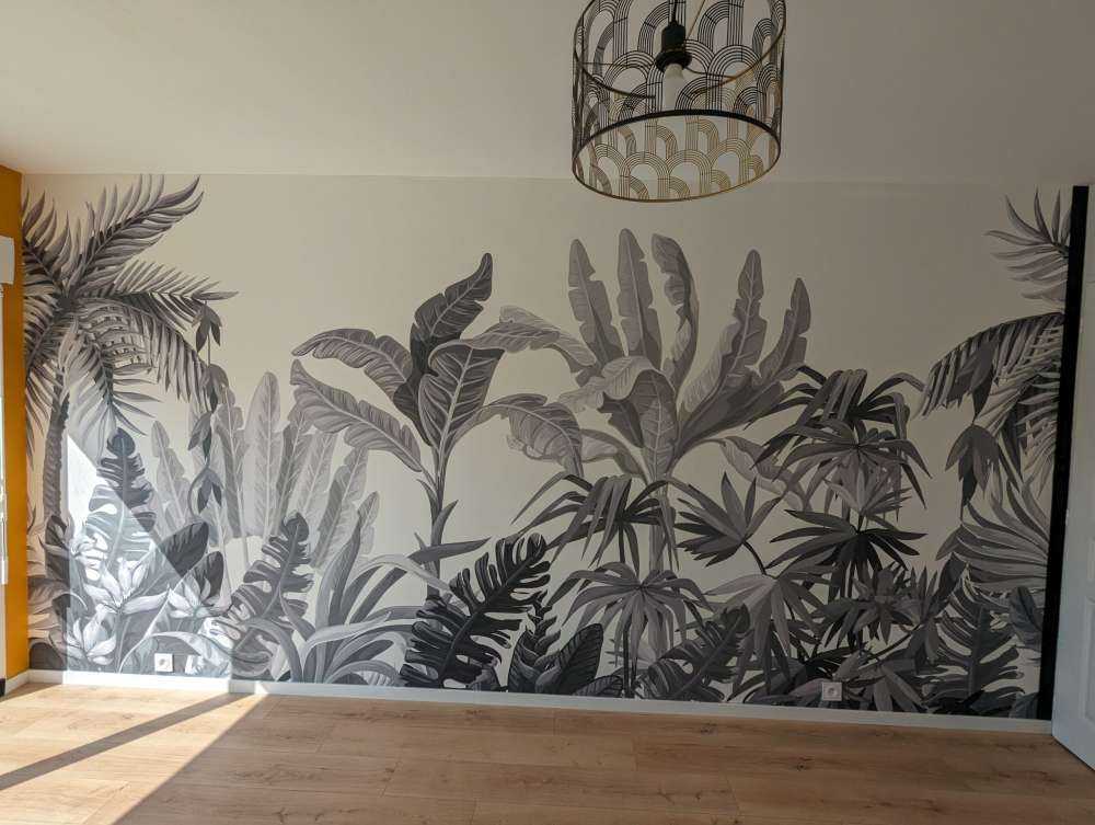 Jungle, blanc
