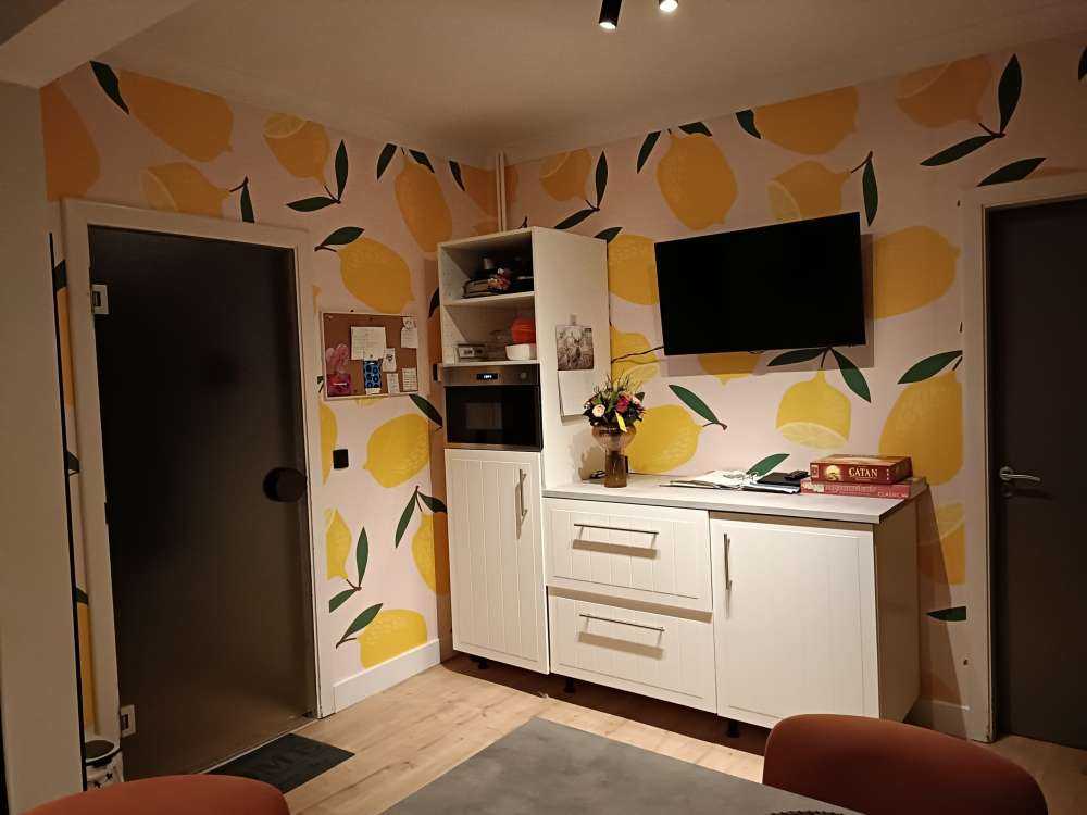 MOTIFS CITRON ROSE
