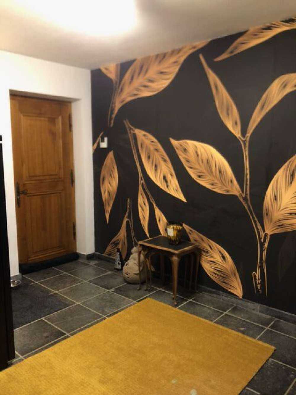 Feuilles de thé dorées