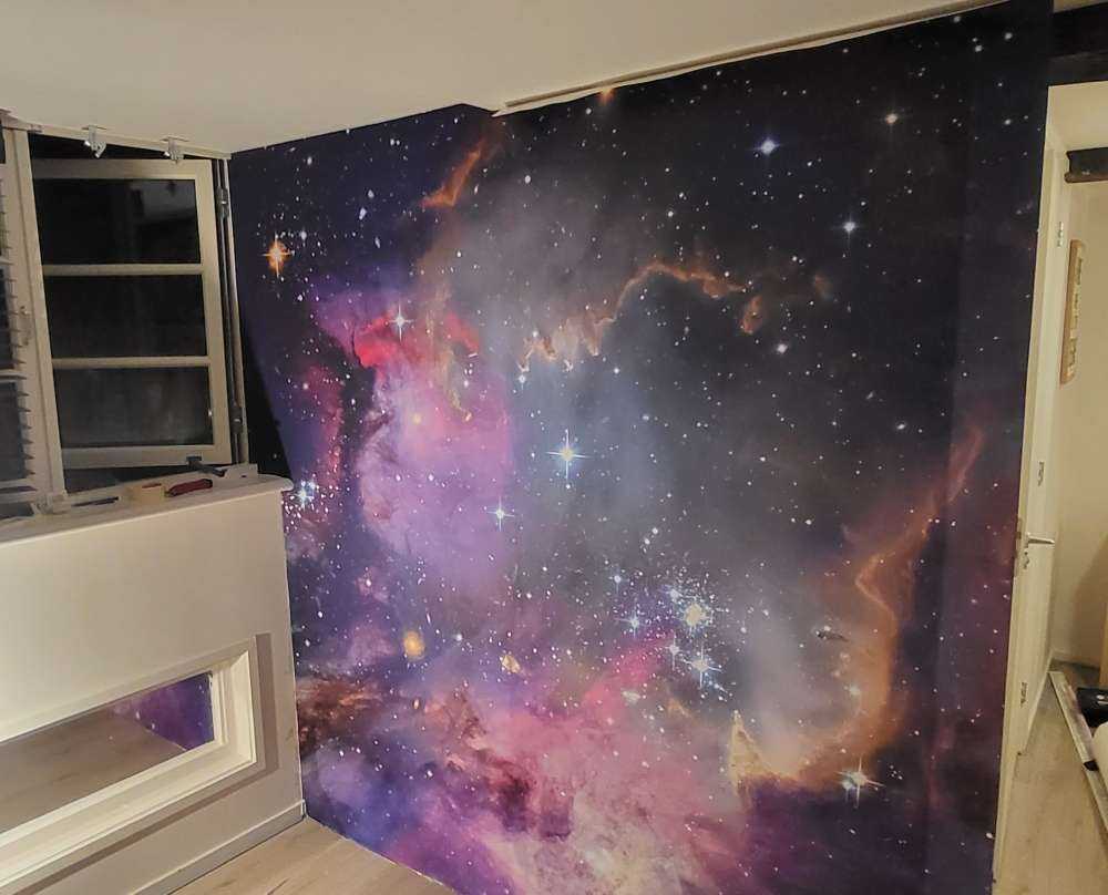 Galaxie dans l'espace