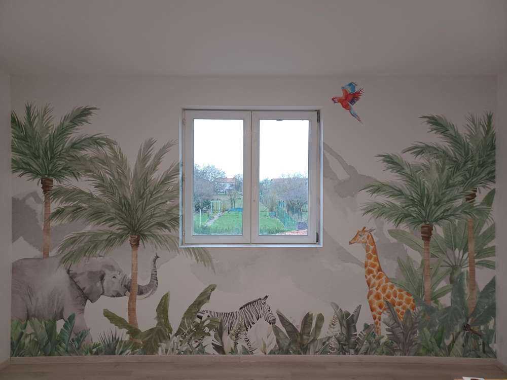 Animaux dans la jungle
