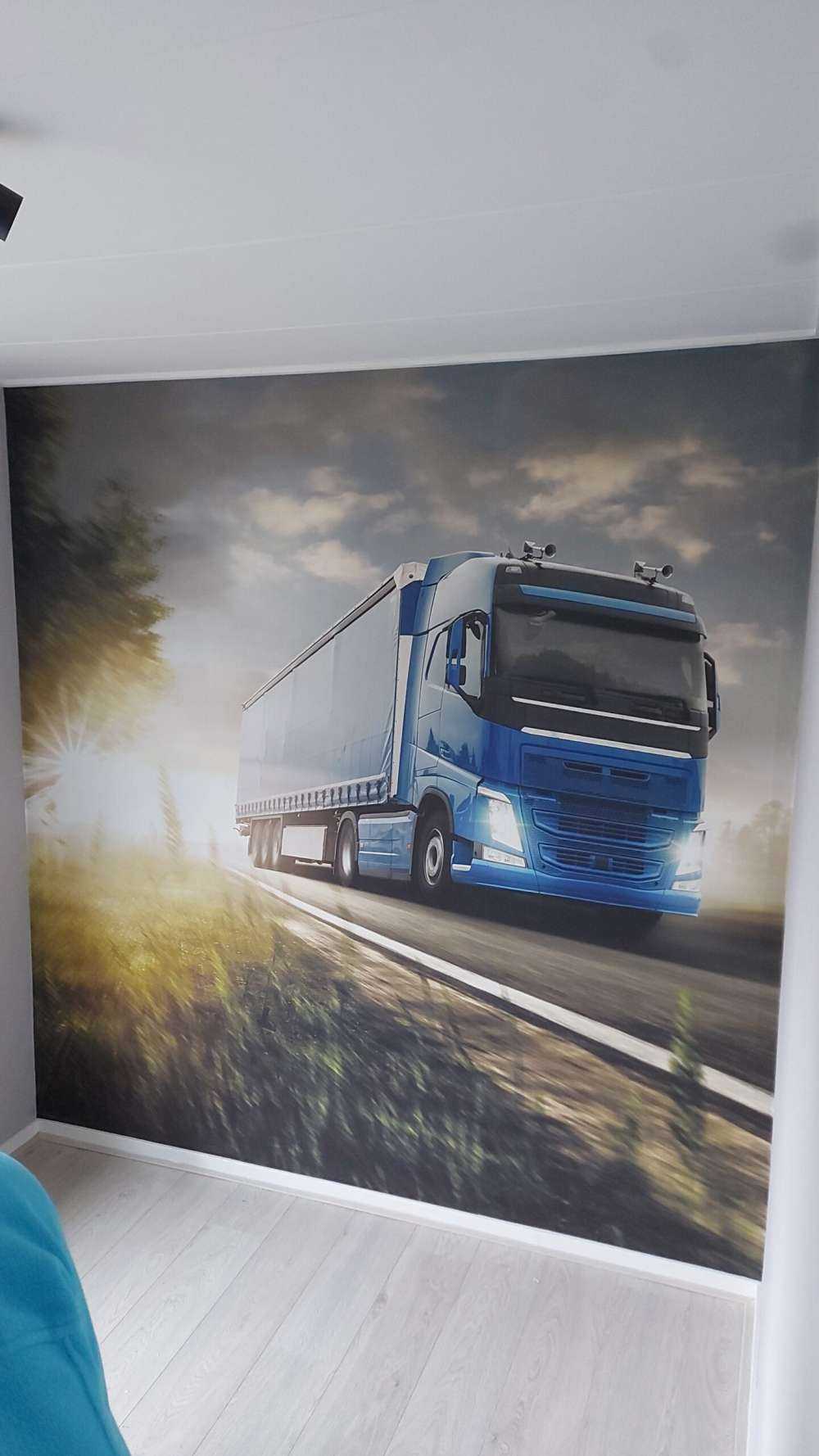 Photo du camion de papier peint