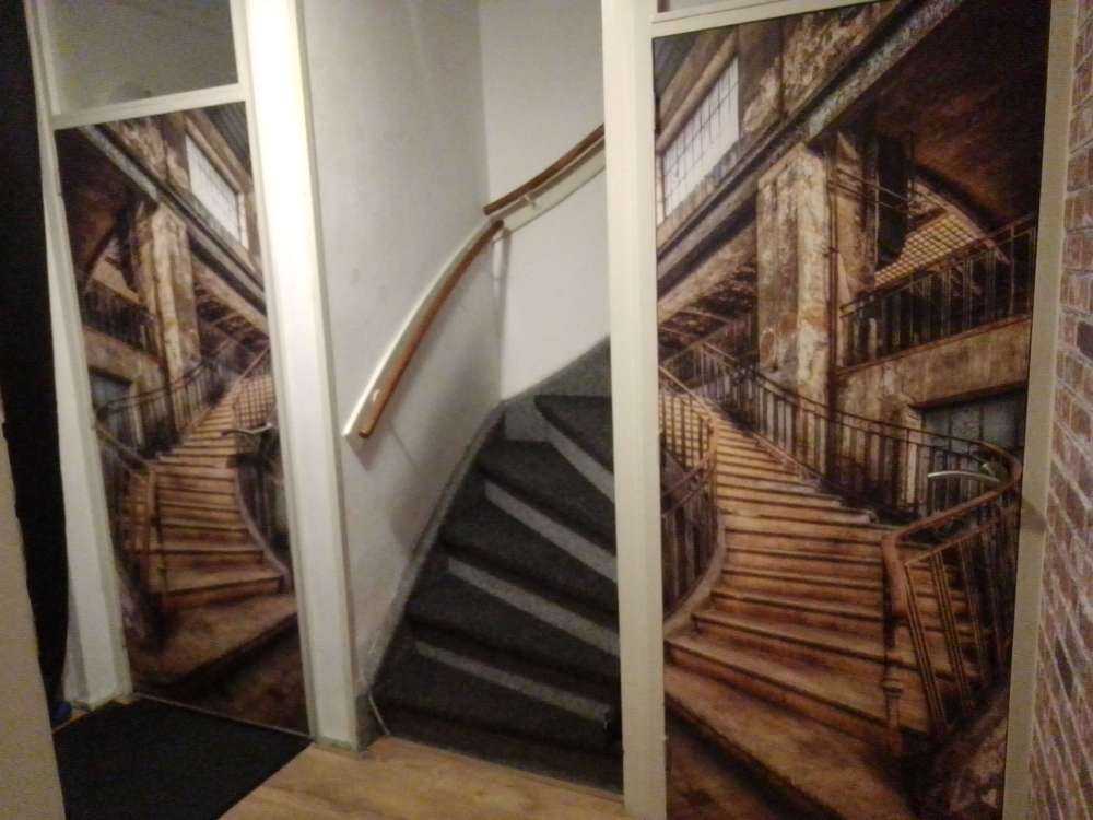 Escaliers vétustes