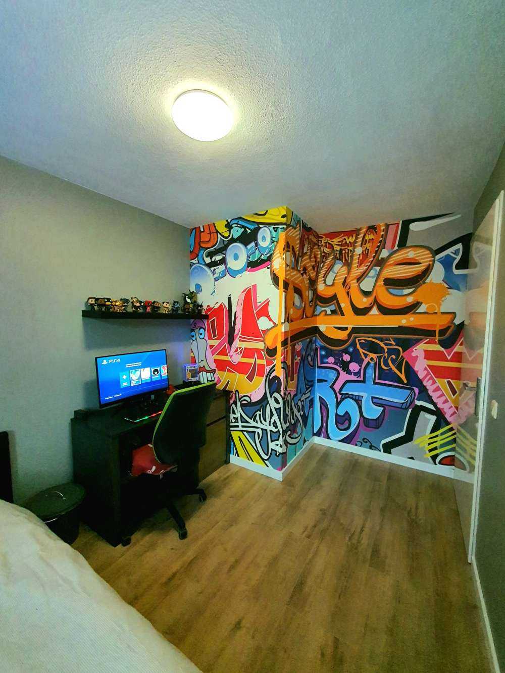 Texte graffiti