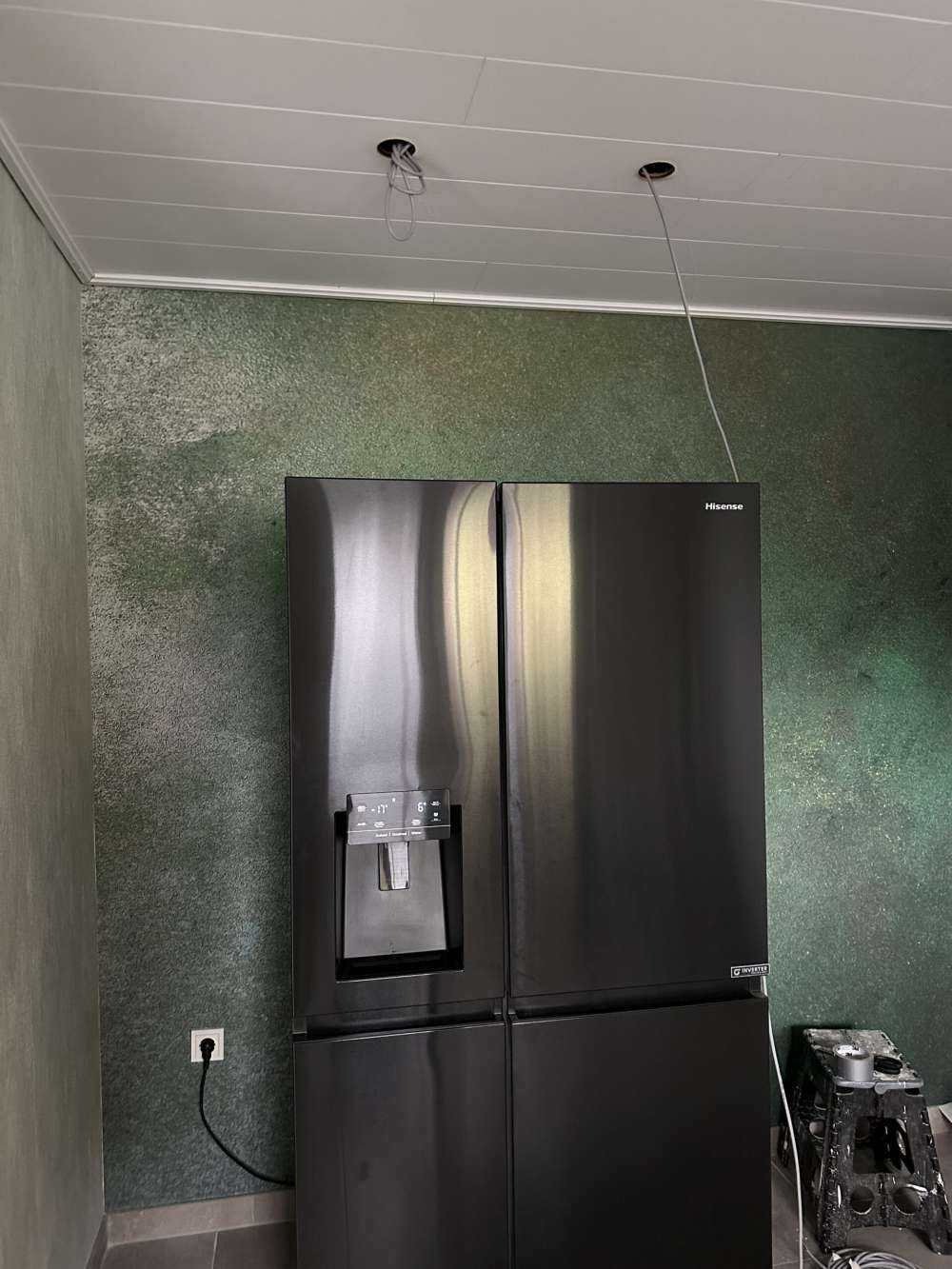 Acier teinté vert