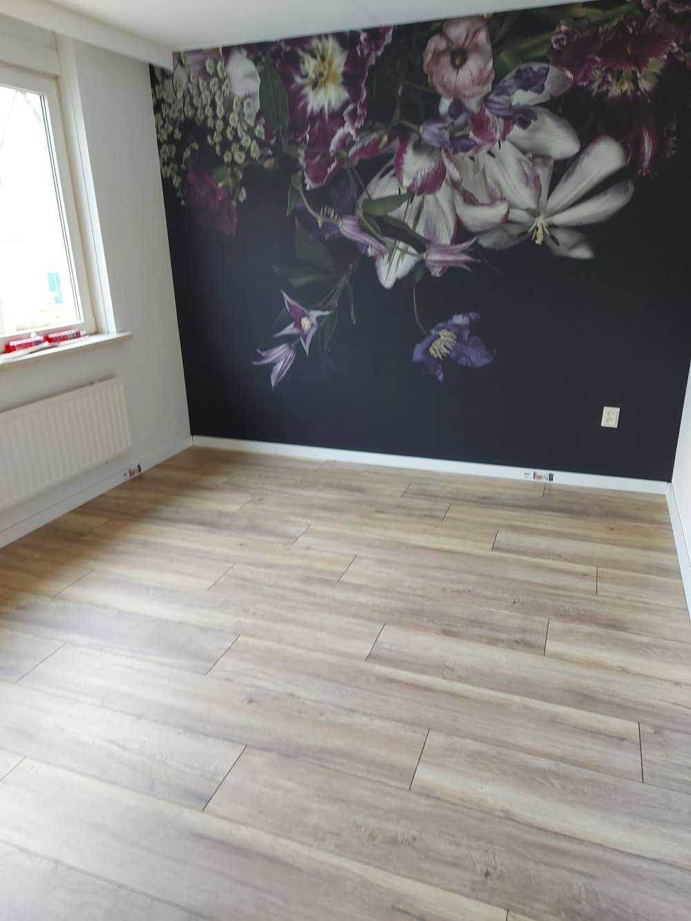 Mur de fleurs