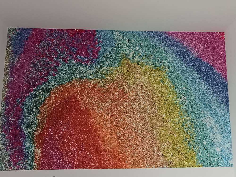 Paillettes arc-en-ciel