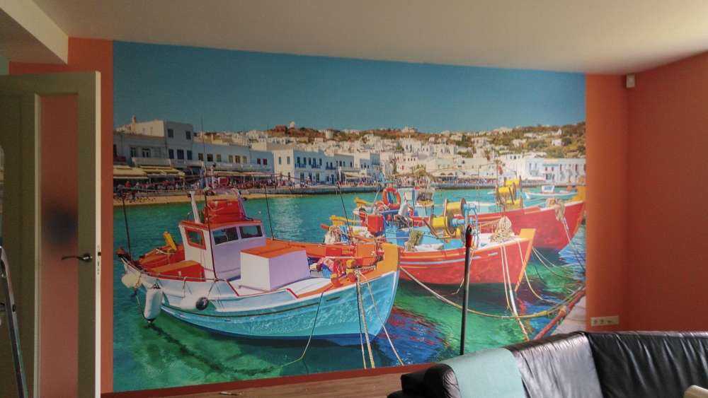 Bateaux de couleur