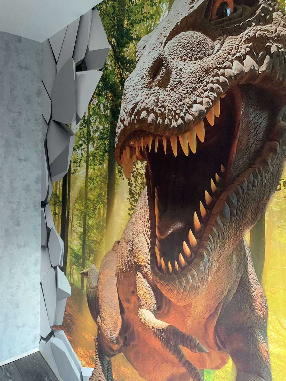 Dino dans un mur