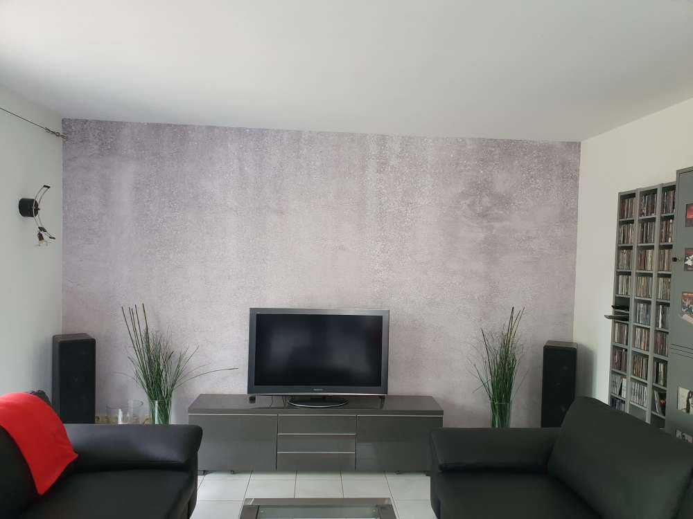Béton gris détaillé
