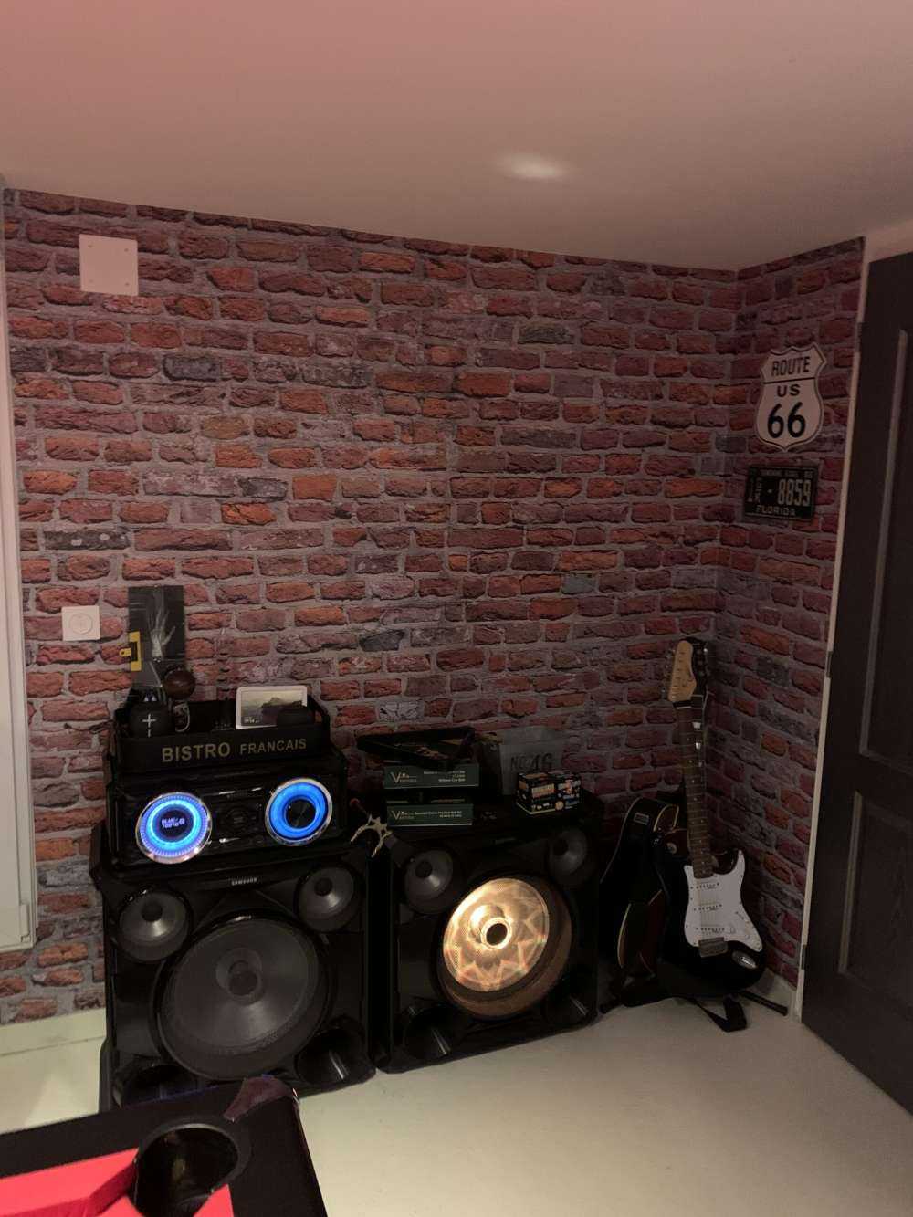 Mur restauré