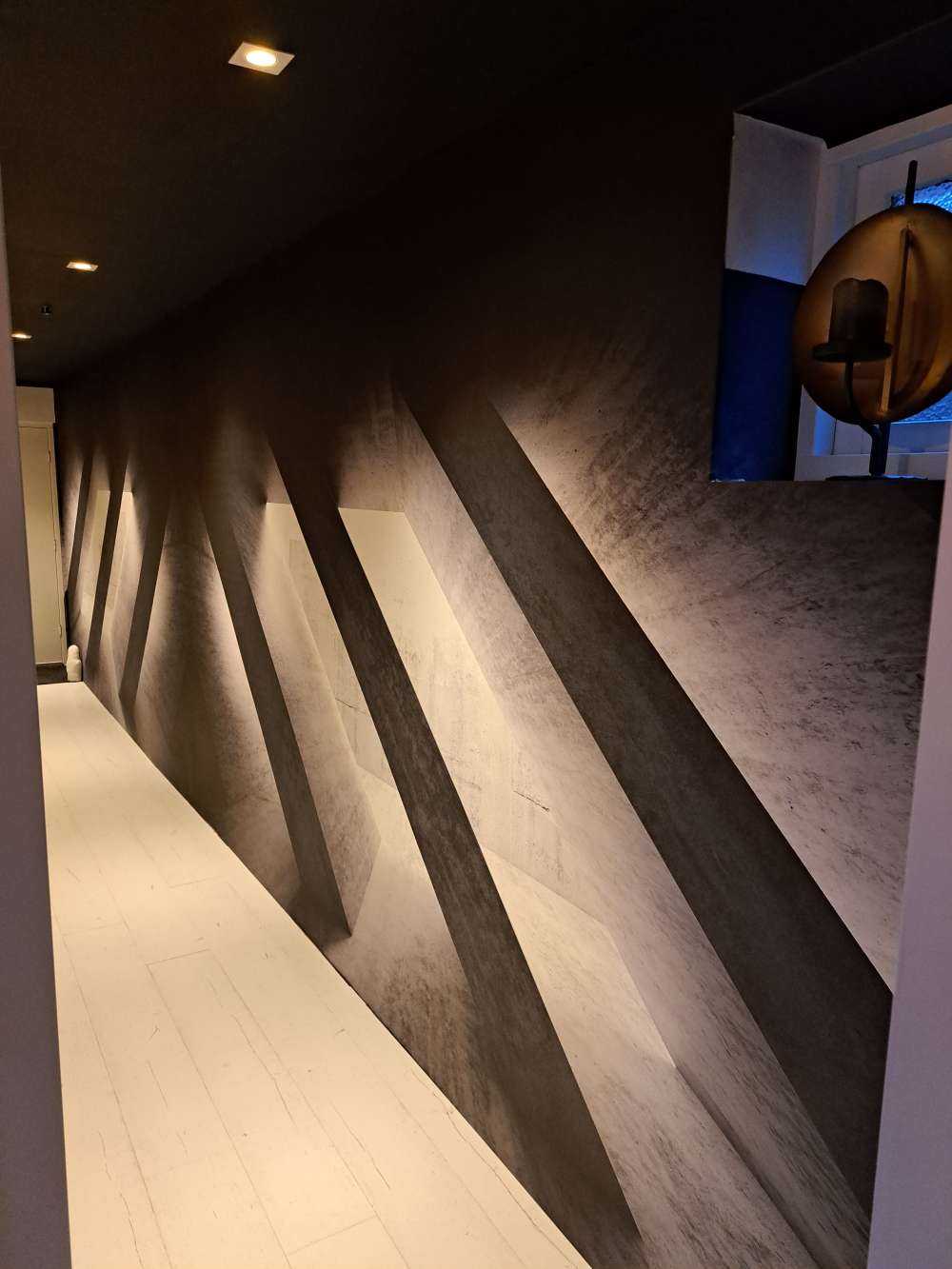 Piliers en béton en 3D