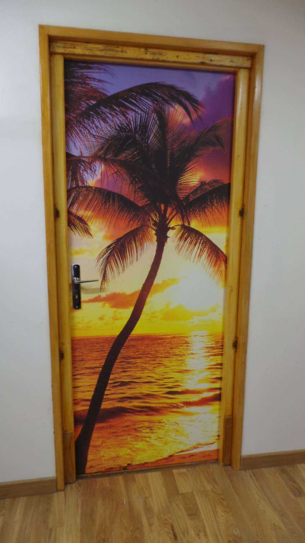 Plage colorée