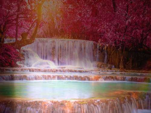 Cascades dans la jungle