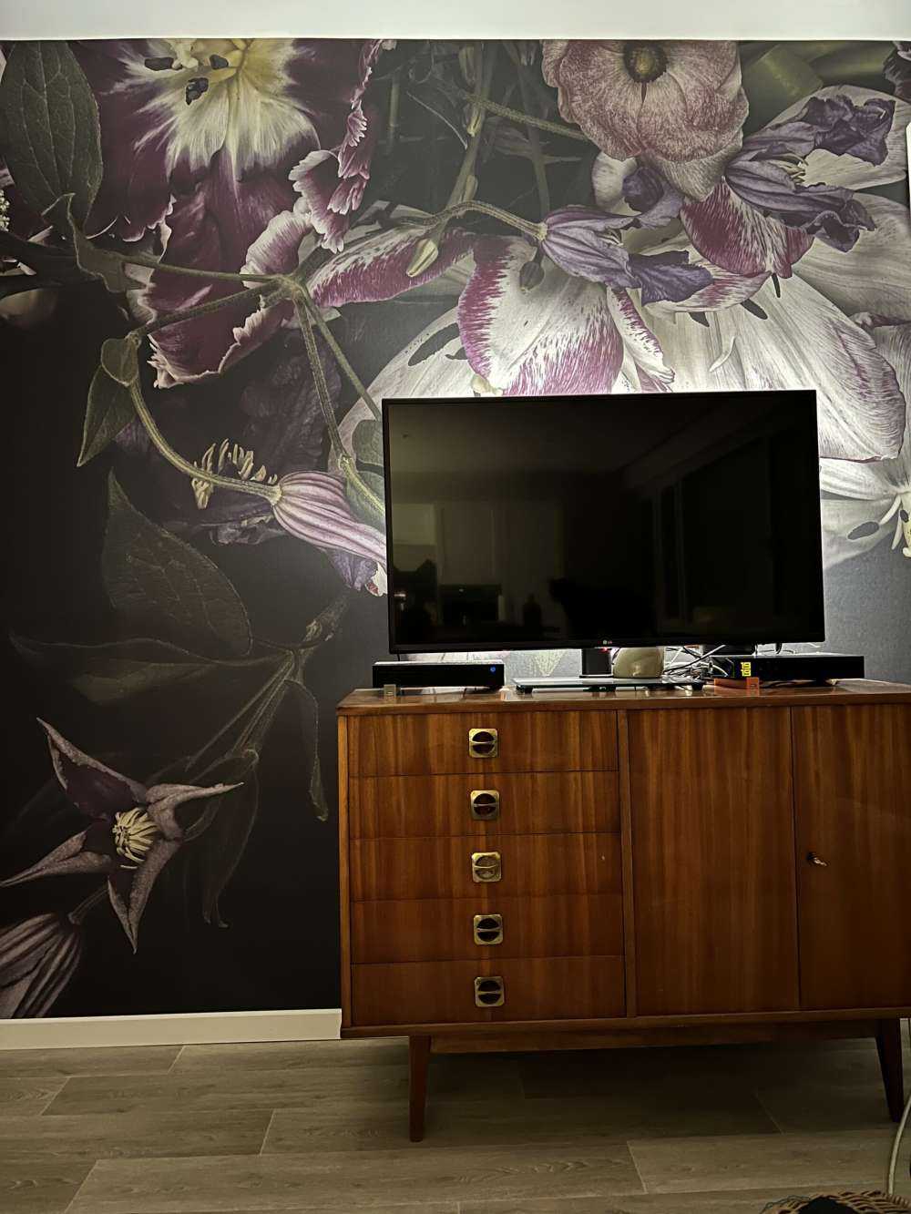 Mur de fleurs