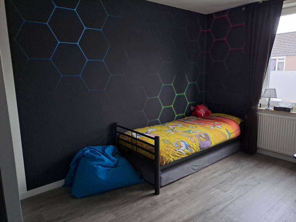 Hexagones lumineux