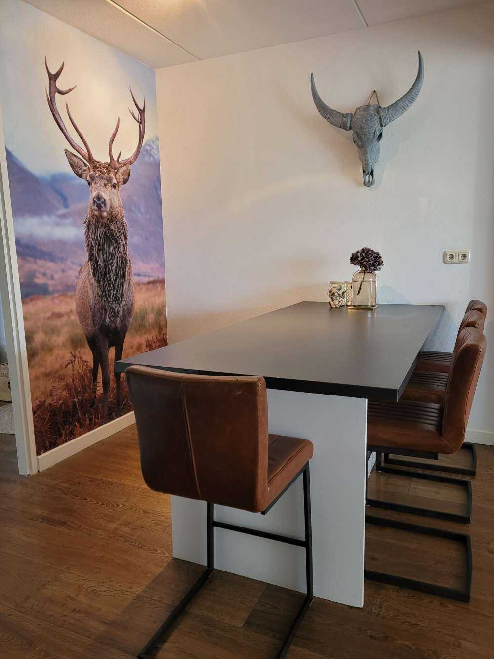 Cerf dans les montagnes
