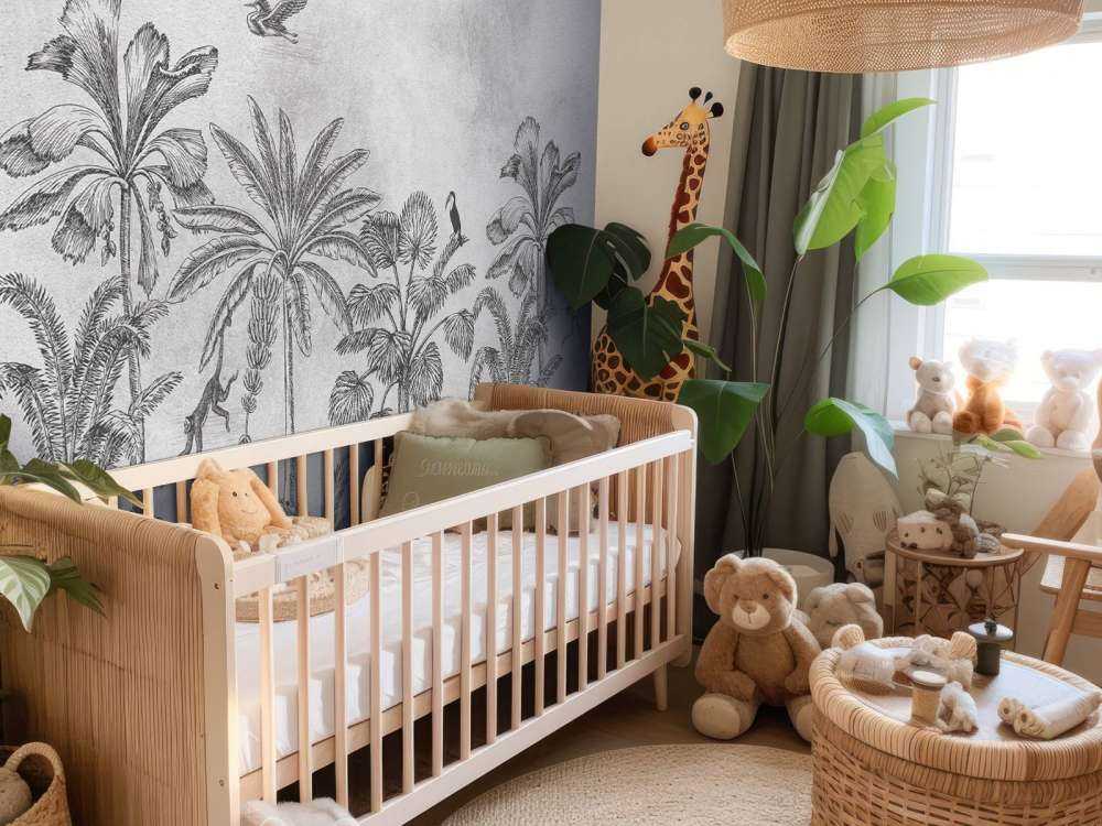 Animal tropical jungle gris
