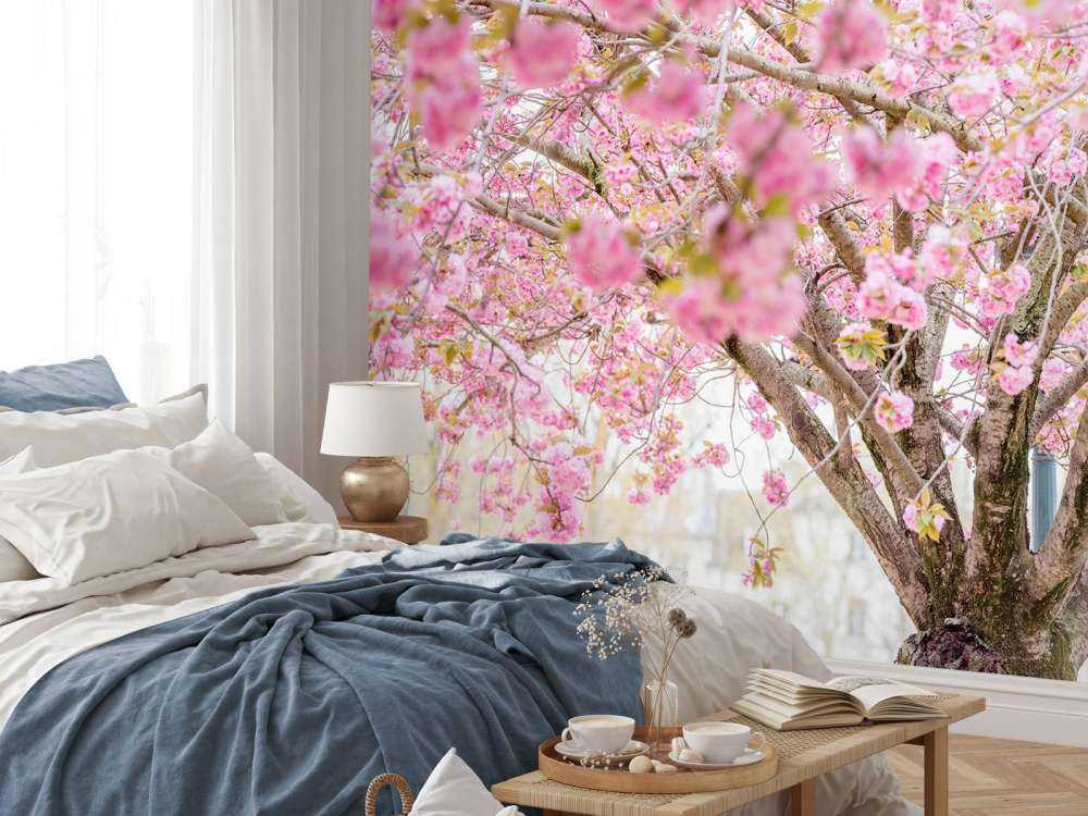 Arbre en fleurs