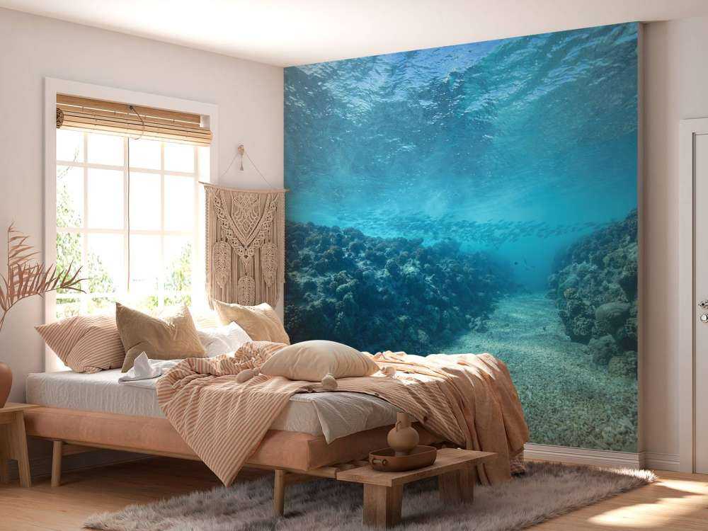 Monde sous-marin avec corail