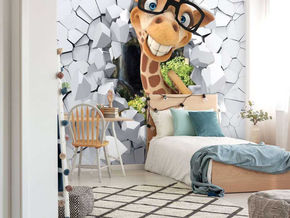 Drôle de girafe