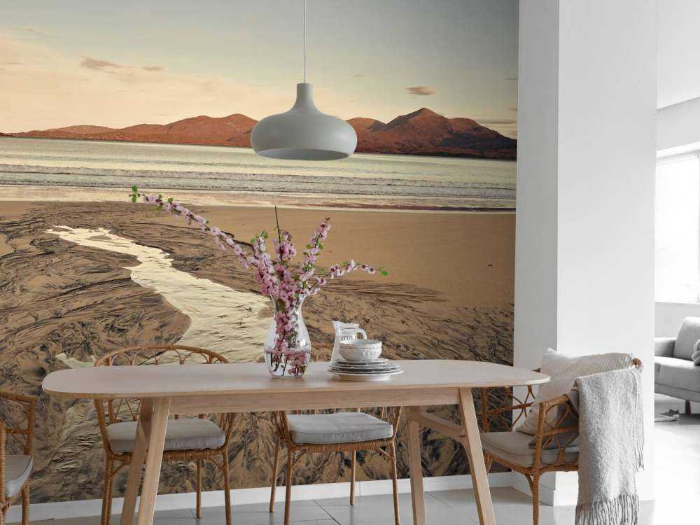 Belle plage de sable fin