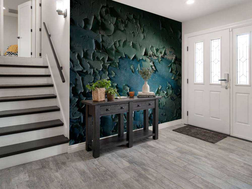 Peinture murale vieillie