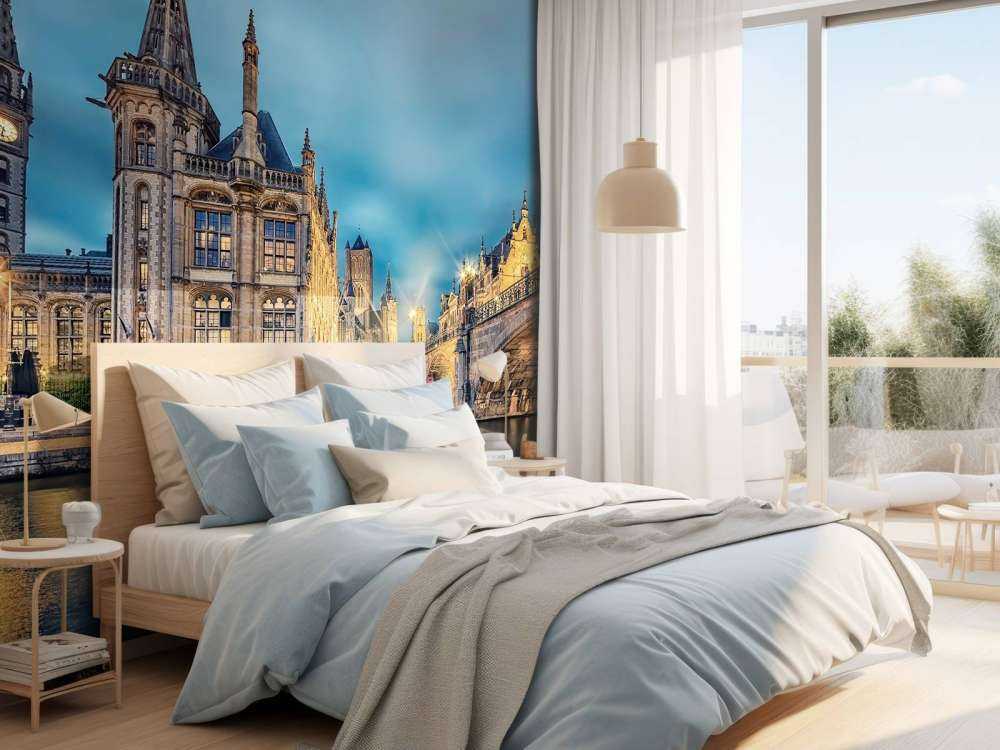 Gand au crépuscule