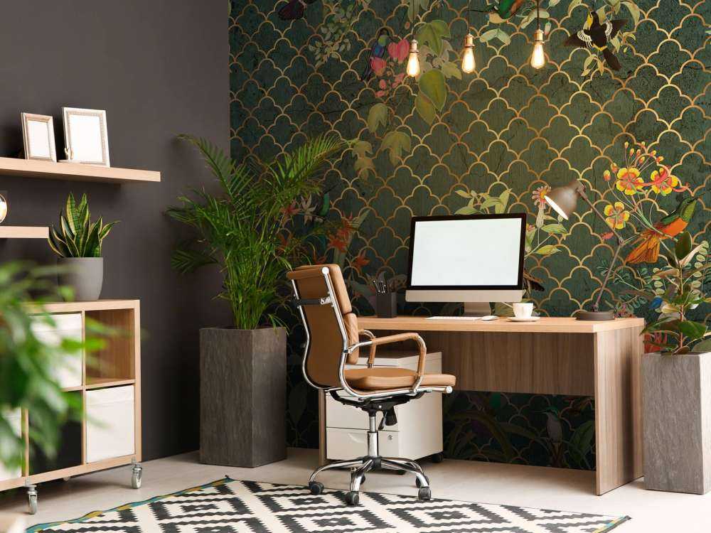 Élégance de la jungle avec de l'or