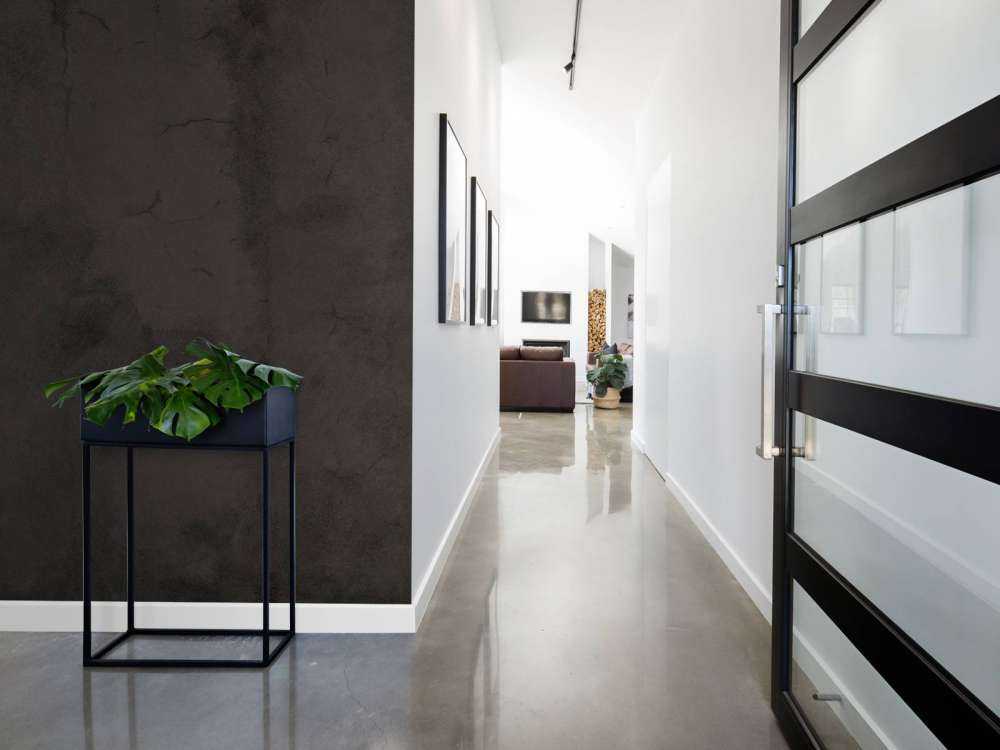 Béton noir d'encre