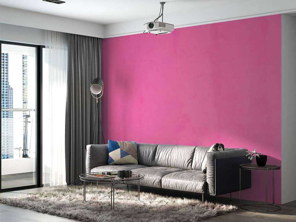 Béton rose fuchsia