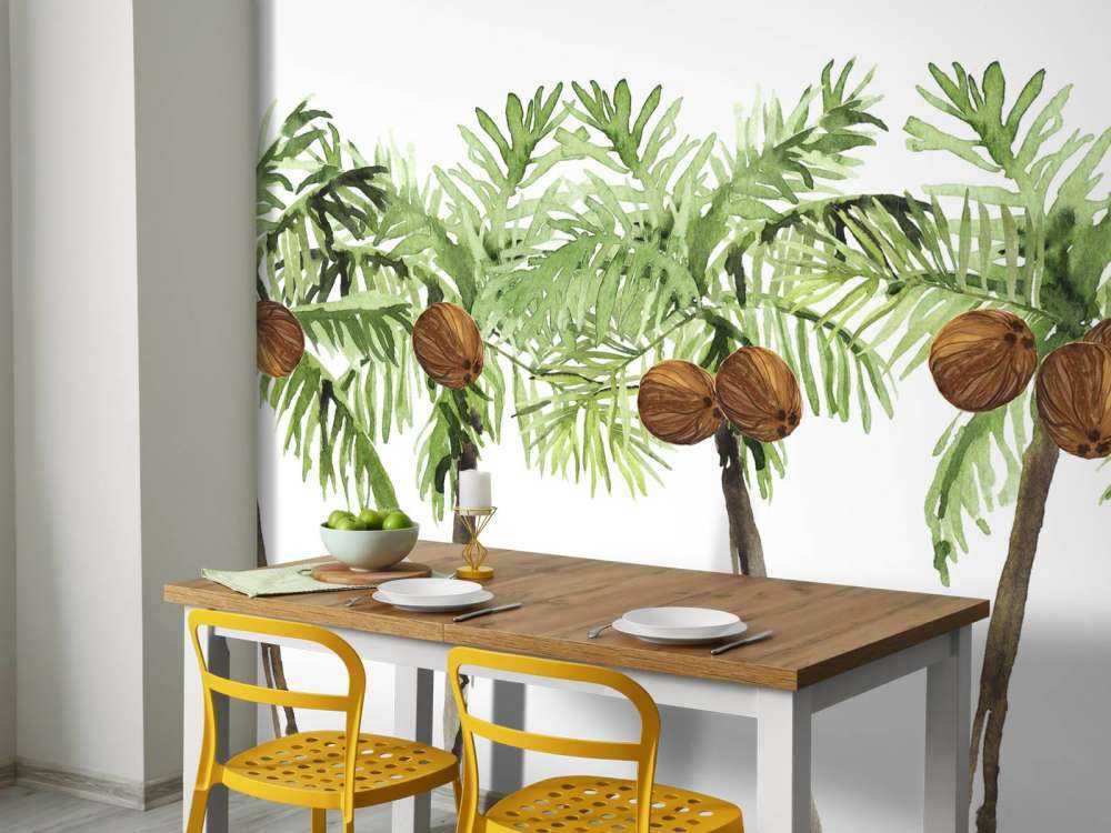 Palmiers verts