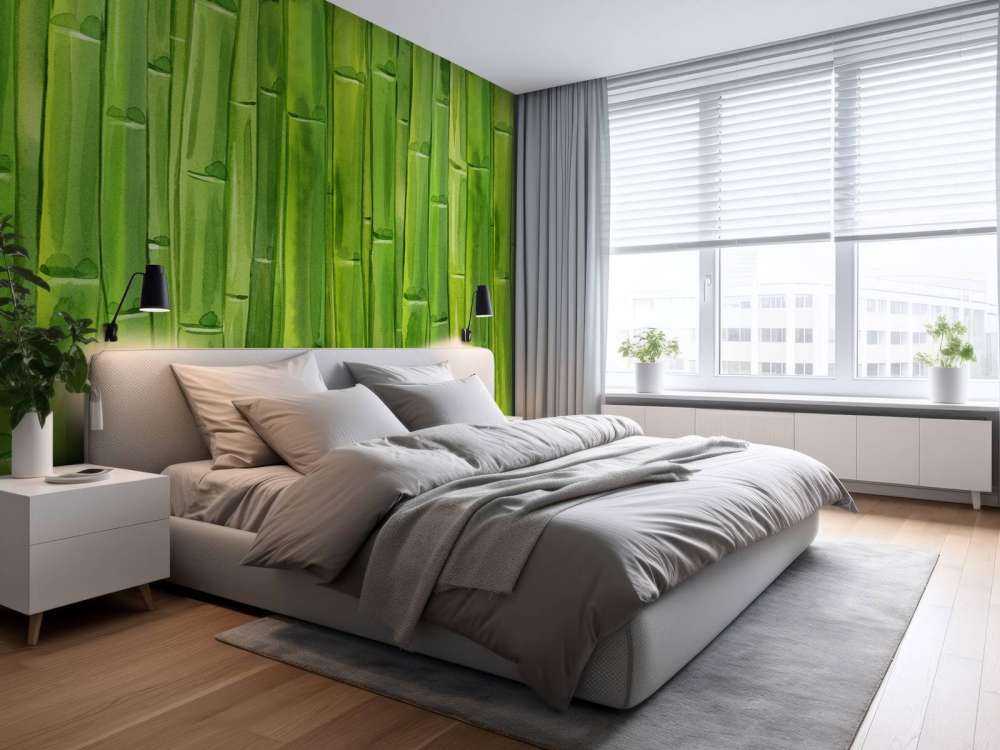 Aquarelle bambou