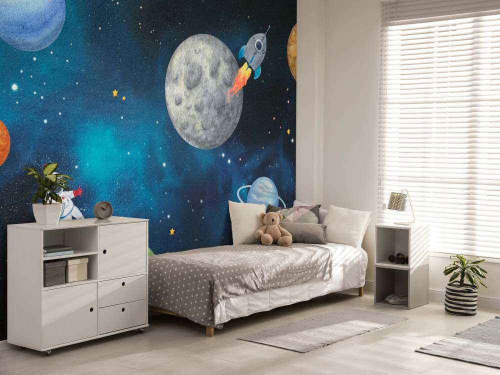 Aventure Stellaire en Bleu Nuit