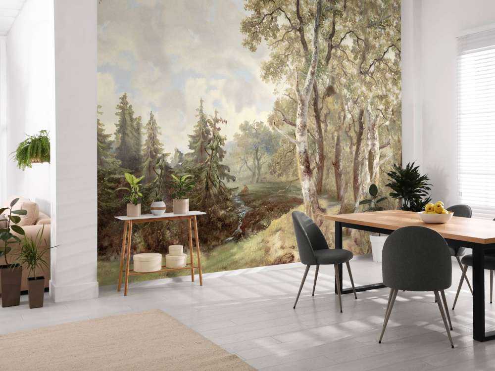 Couleur de paysage forestier #1