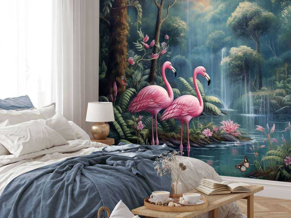 Eden Flamant au Crépuscule