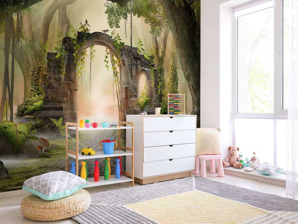 Forêt de conte de fées abandonnée