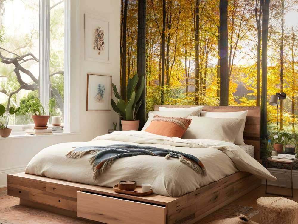Journée d'automne ensoleillée