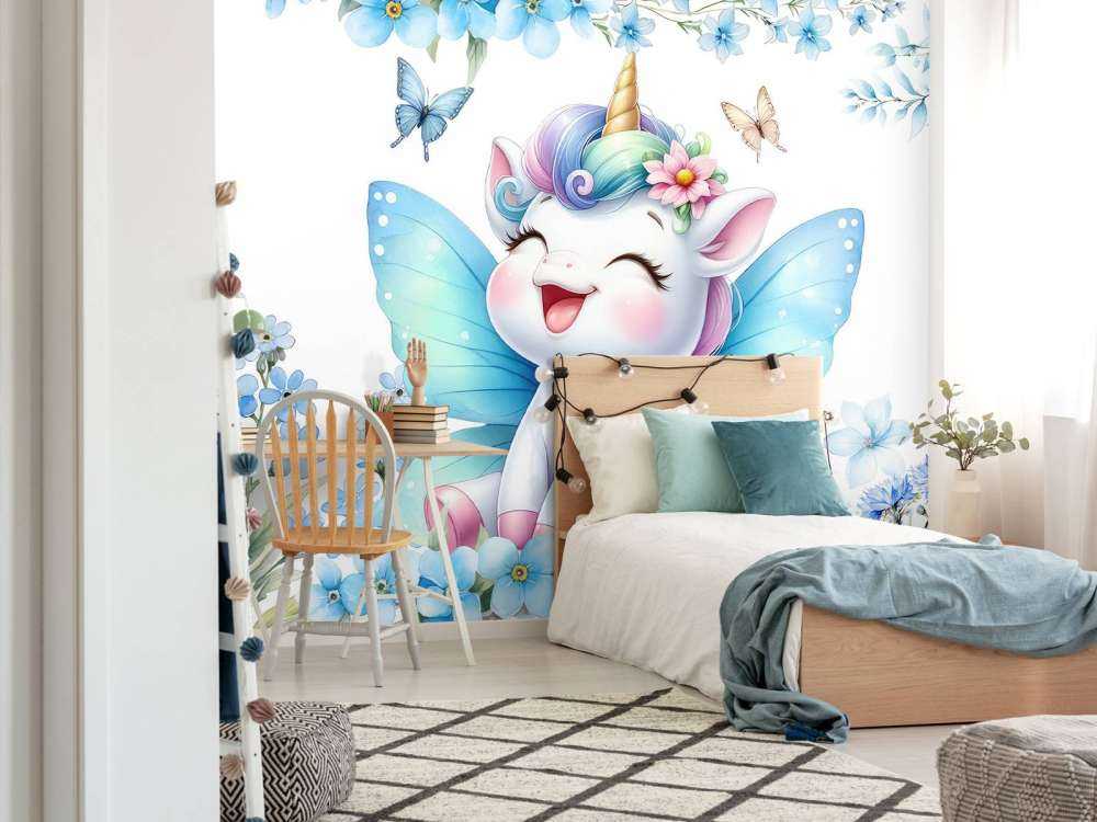 Fées Heureuses Licorne et Fleurs