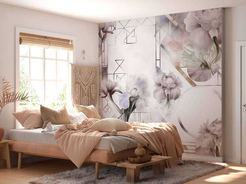 Géométrie Aquarelle Beige
