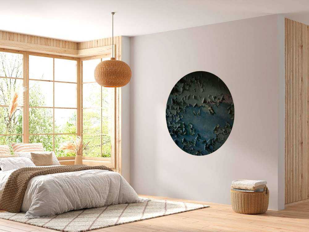 Peinture murale vieillie