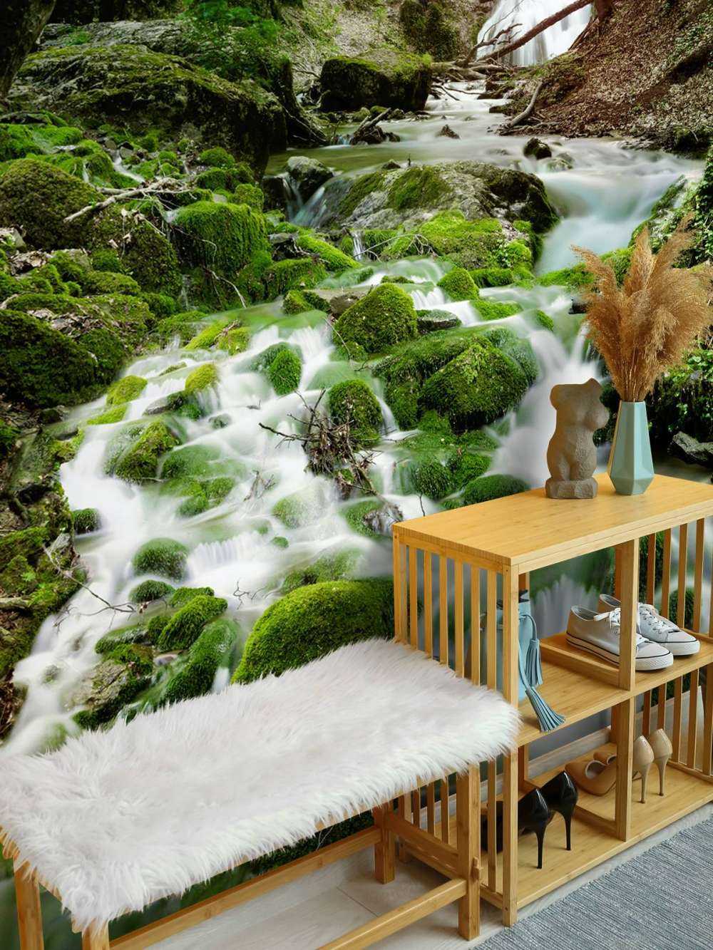 Chute d'eau dans la jungle