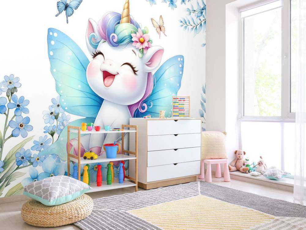 Fées Heureuses Licorne et Fleurs